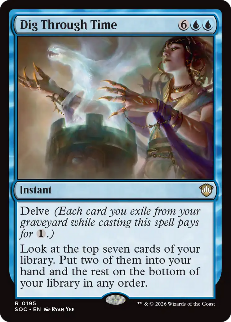 Dig Through Time [Secrets of Strixhaven Commander] | Devastation Store