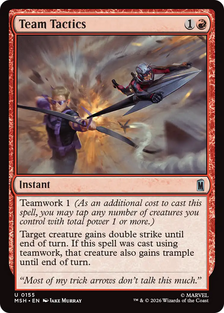 Team Tactics [Marvel Super Heroes] | Devastation Store