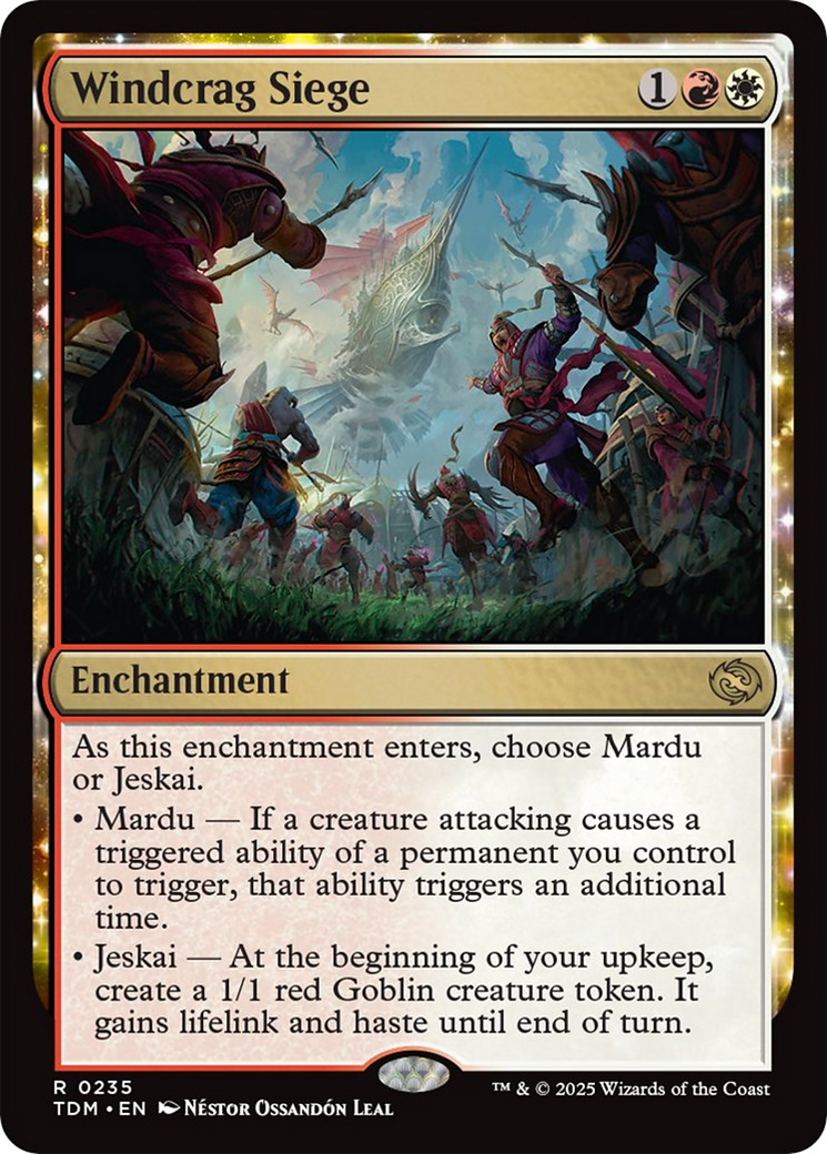 Windcrag Siege [Tarkir: Dragonstorm] | Devastation Store