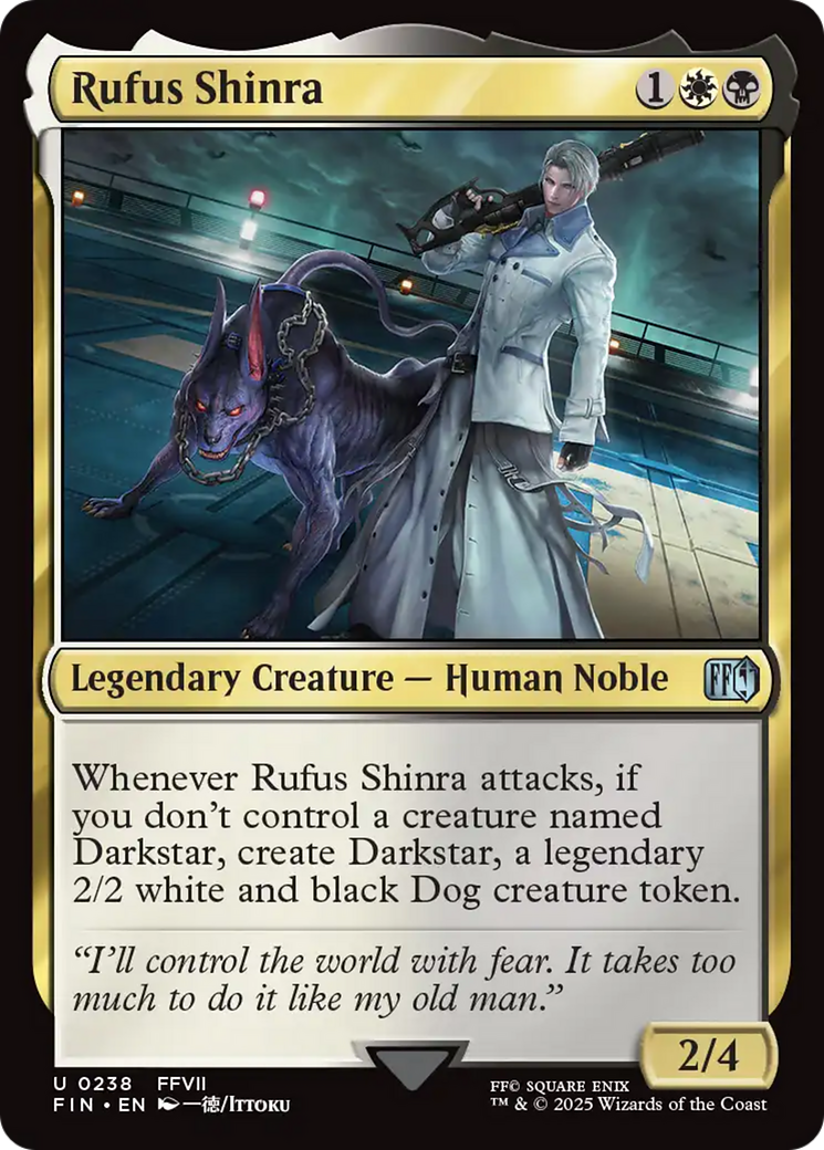Rufus Shinra [FINAL FANTASY] | Devastation Store