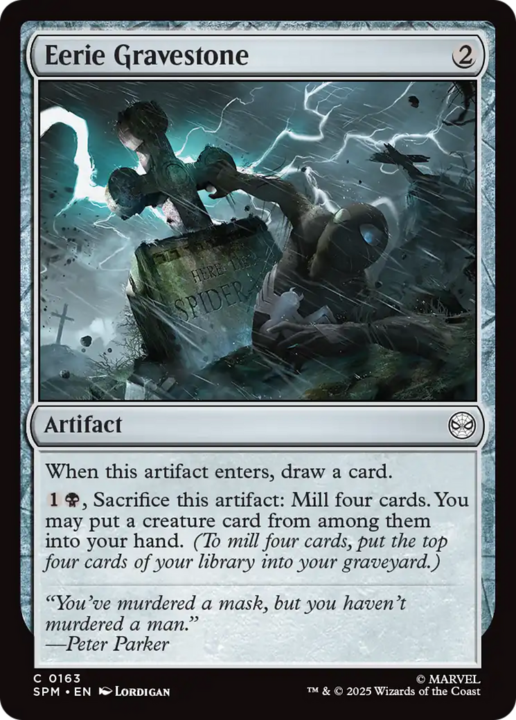 Eerie Gravestone [Marvel's Spider-Man] | Devastation Store
