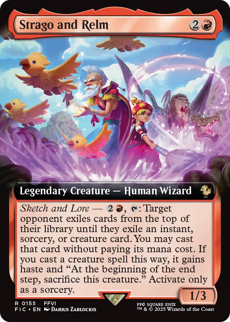 Strago and Relm (Extended Art) [FINAL FANTASY Commander] | Devastation Store