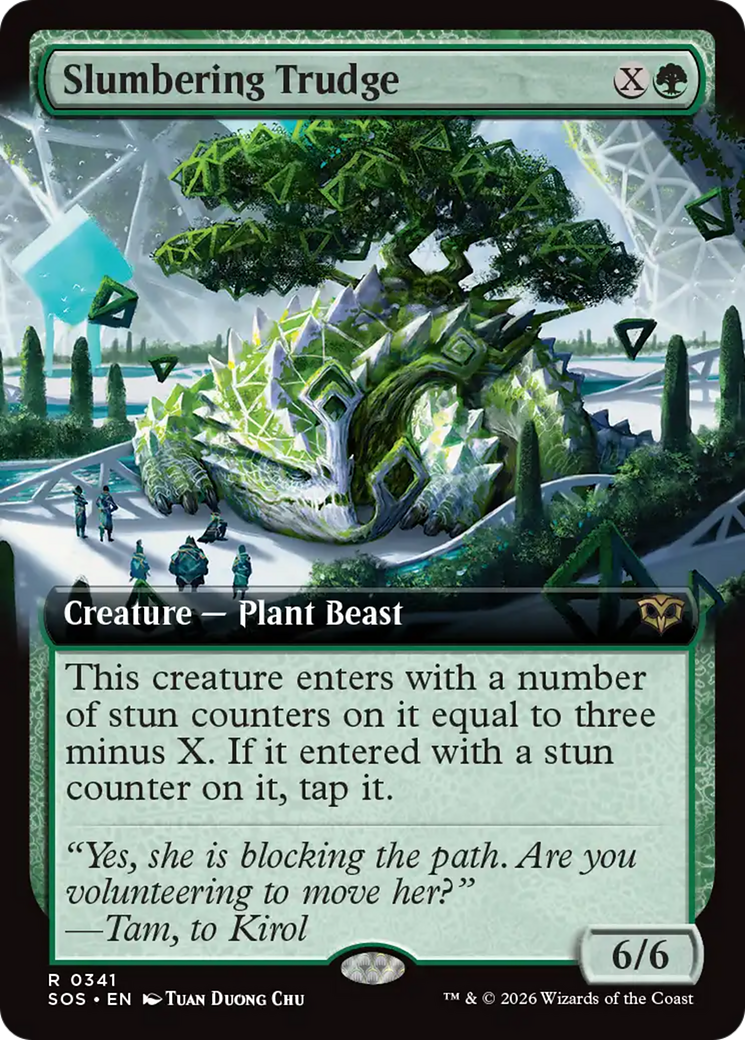 Slumbering Trudge (Extended Art) [Secrets of Strixhaven] | Devastation Store