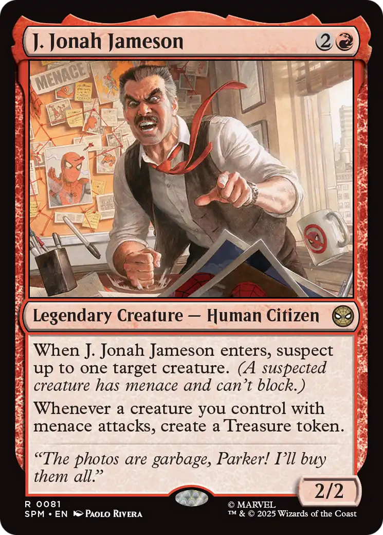 J. Jonah Jameson [Marvel's Spider-Man] | Devastation Store