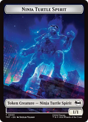 Mutant // Ninja Turtle Spirit Double-Sided Token [Teenage Mutant Ninja Turtles Tokens] | Devastation Store