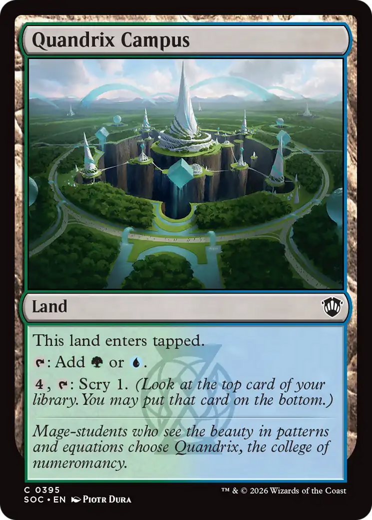 Quandrix Campus [Secrets of Strixhaven Commander] | Devastation Store