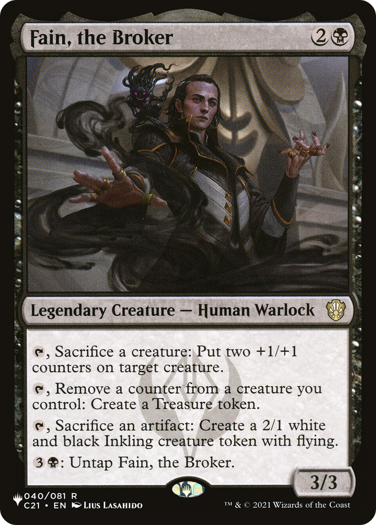 Fain, the Broker [The List] | Devastation Store