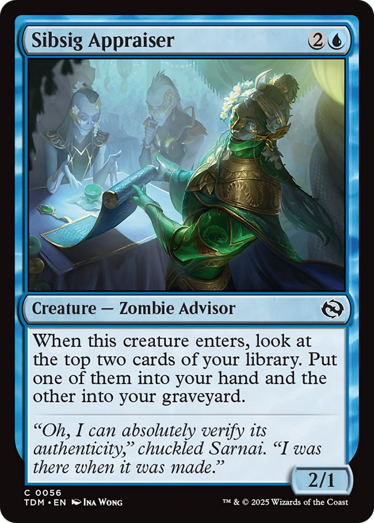 Sibsig Appraiser [Tarkir: Dragonstorm] | Devastation Store