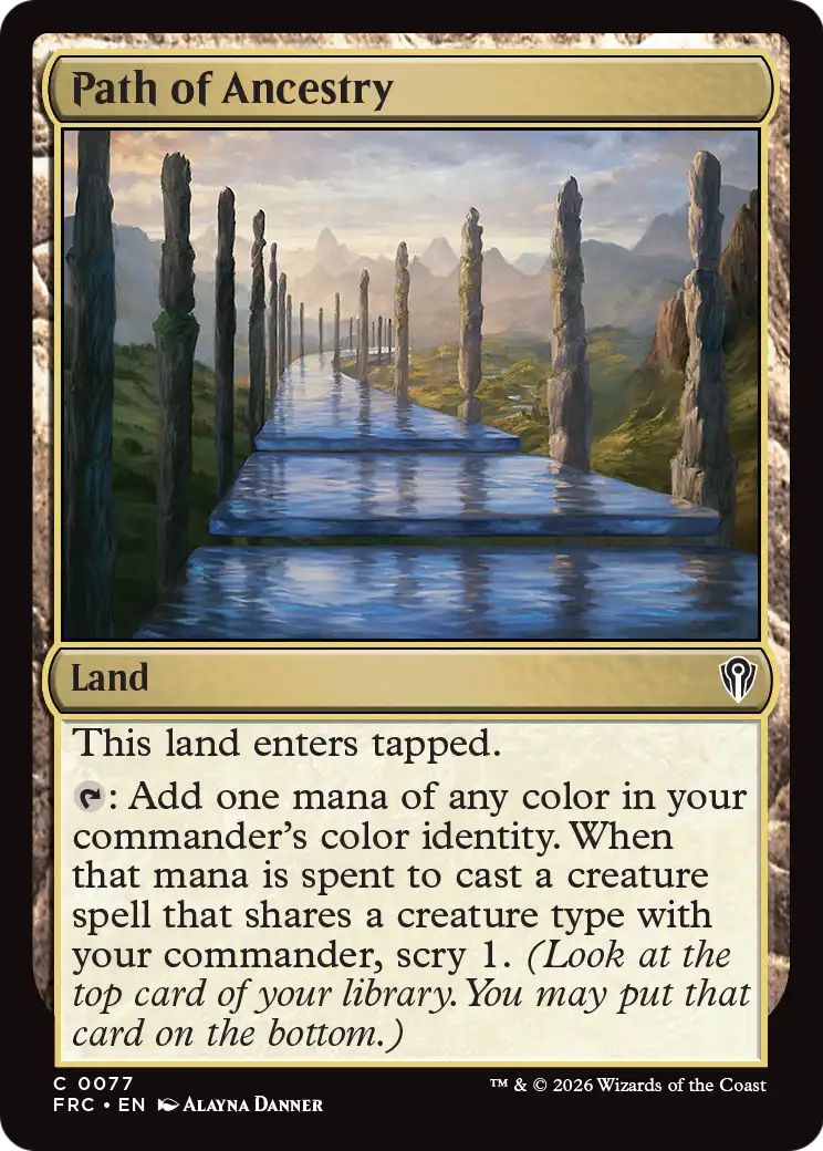 Path of Ancestry [Reality Fracture Commander] | Devastation Store