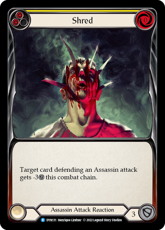 Shred (Yellow) [DYN131] (Dynasty) | Devastation Store
