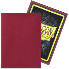 Dragon Shield Matte Sleeve - Blood Red 100ct | Devastation Store