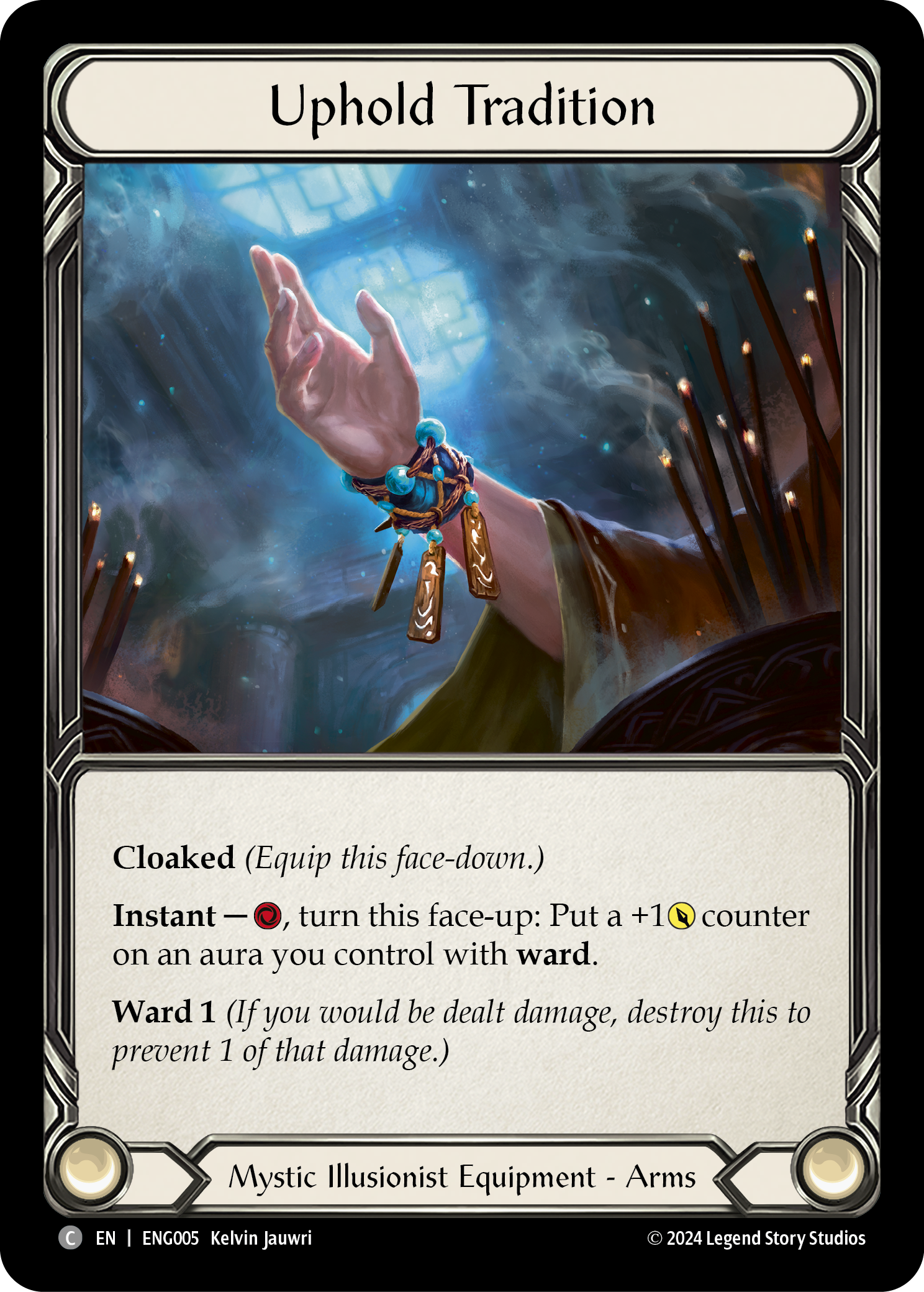 Uphold Tradition [ENG005] (Part the Mistveil Enigma Blitz Deck) | Devastation Store