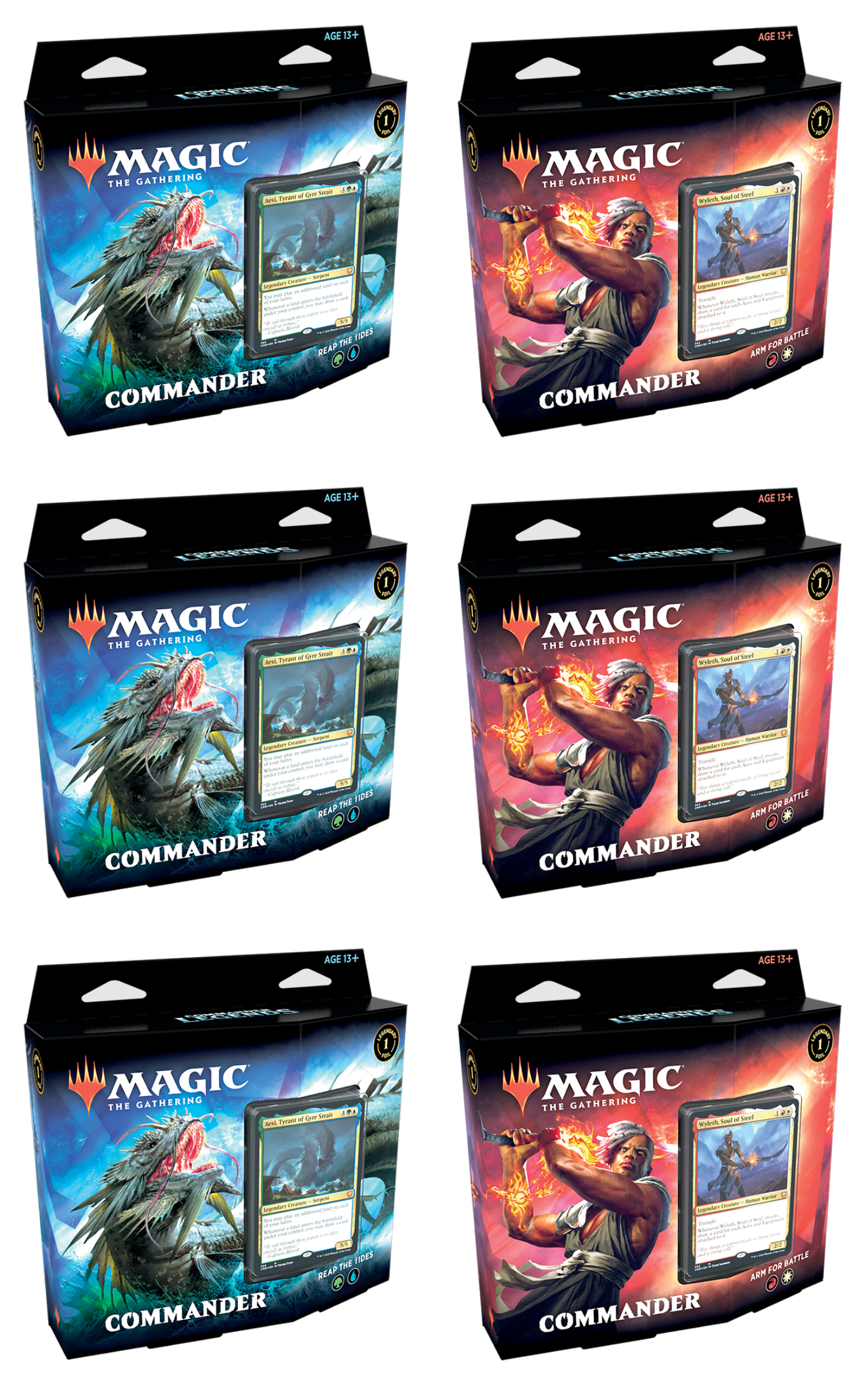 Commander Legends - Commander Deck Display | Devastation Store