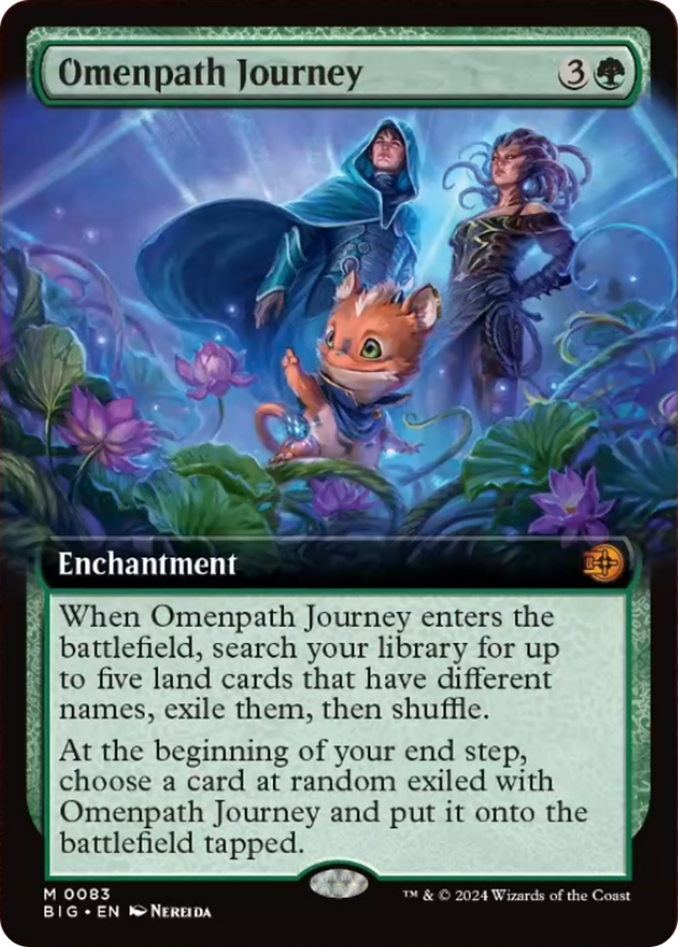 Omenpath Journey (Extended Art) [Outlaws of Thunder Junction: The Big Score] | Devastation Store