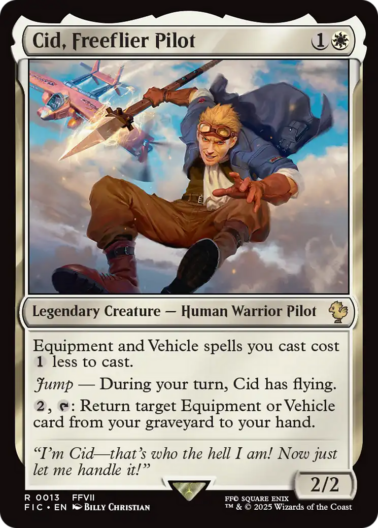 Cid, Freeflier Pilot [FINAL FANTASY Commander] | Devastation Store