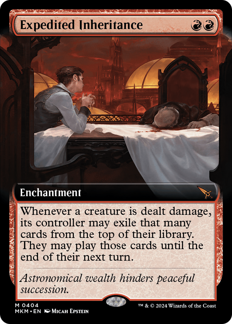 Expedited Inheritance (Extended Art) [Murders at Karlov Manor] | Devastation Store
