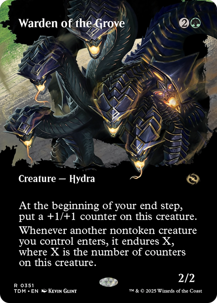 Warden of the Grove (Borderless) [Tarkir: Dragonstorm] | Devastation Store
