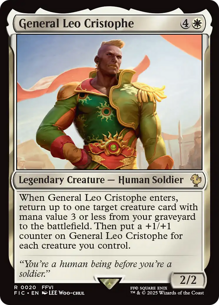 General Leo Cristophe [FINAL FANTASY Commander] | Devastation Store