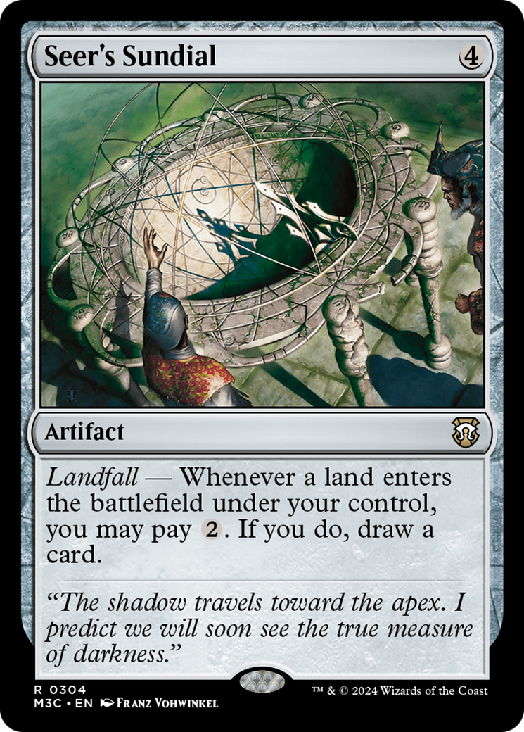 Seer's Sundial (Ripple Foil) [Modern Horizons 3 Commander] | Devastation Store