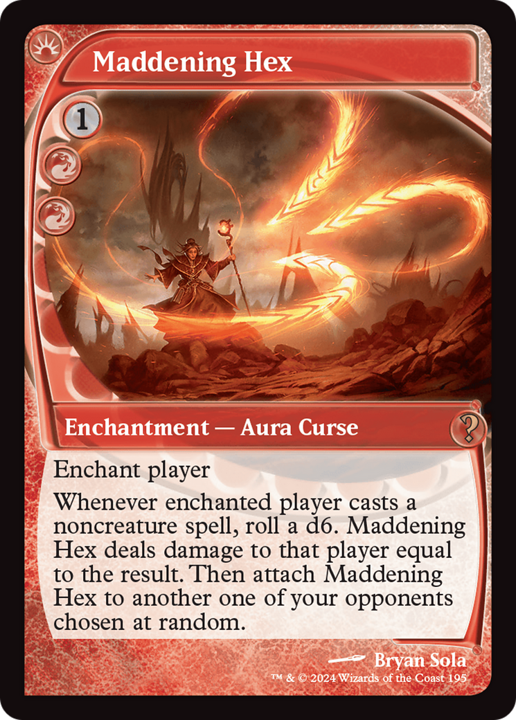 Maddening Hex (Future Sight) [Mystery Booster 2] | Devastation Store