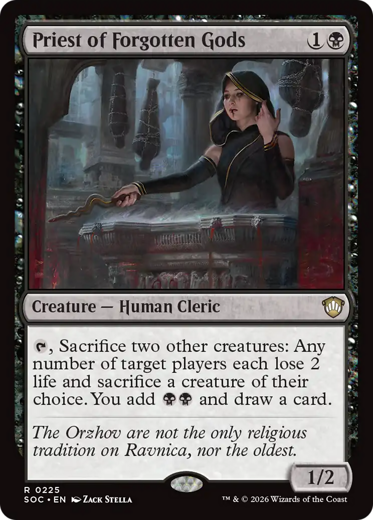 Priest of Forgotten Gods [Secrets of Strixhaven Commander] | Devastation Store