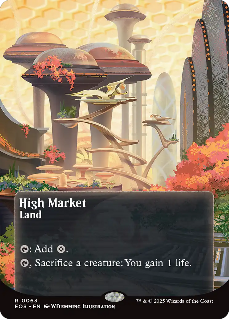 High Market (0063) (Borderless) [Edge of Eternities: Stellar Sights] | Devastation Store
