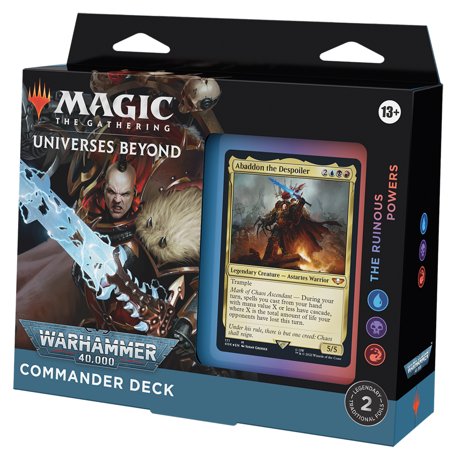 Warhammer 40,000 - Commander Deck (The Ruinous Powers) | Devastation Store