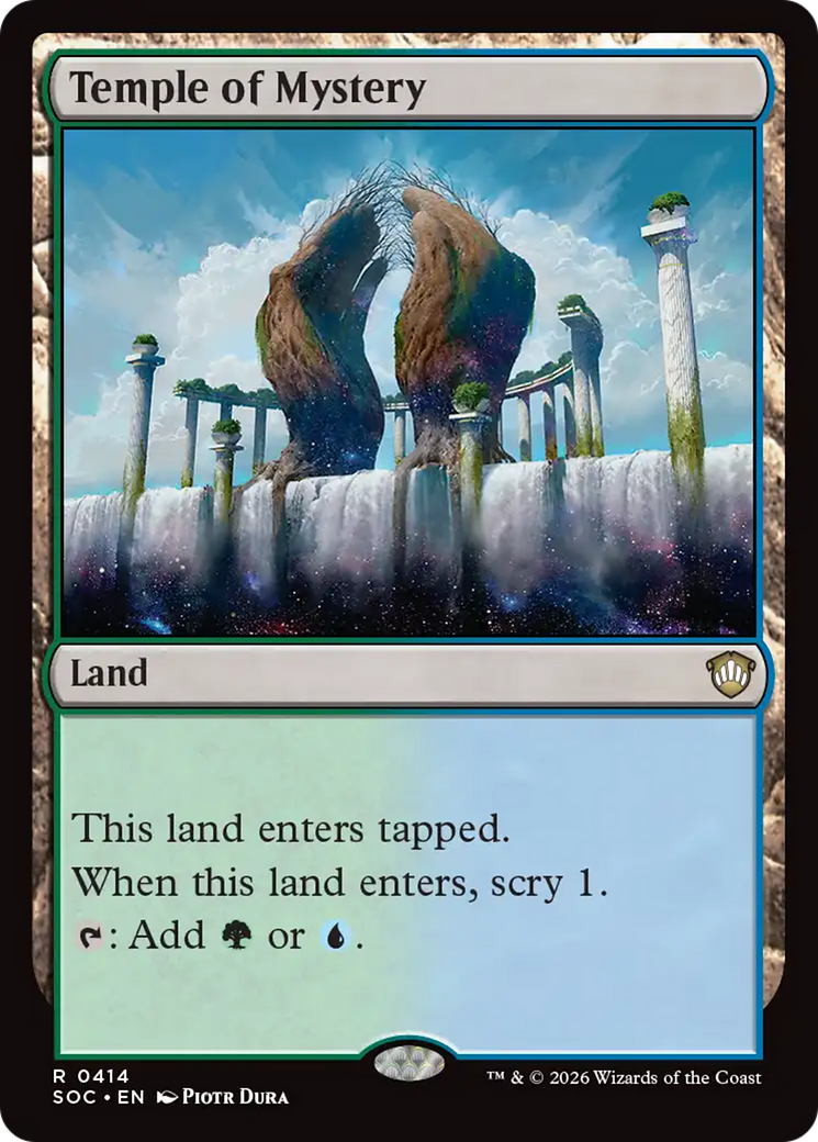 Temple of Mystery [Secrets of Strixhaven Commander] | Devastation Store