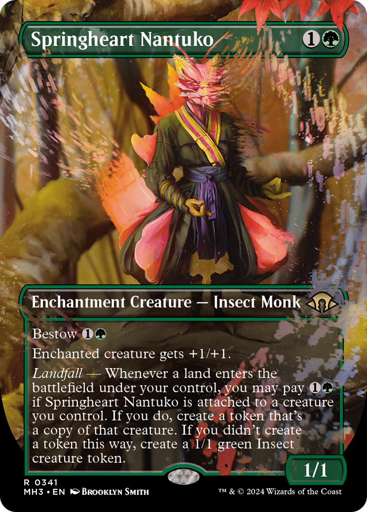 Springheart Nantuko (Borderless) [Modern Horizons 3] | Devastation Store