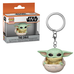 Funko Pop Keychain Llavero Star Wars The Mandalorian Grogu in Pod | Devastation Store