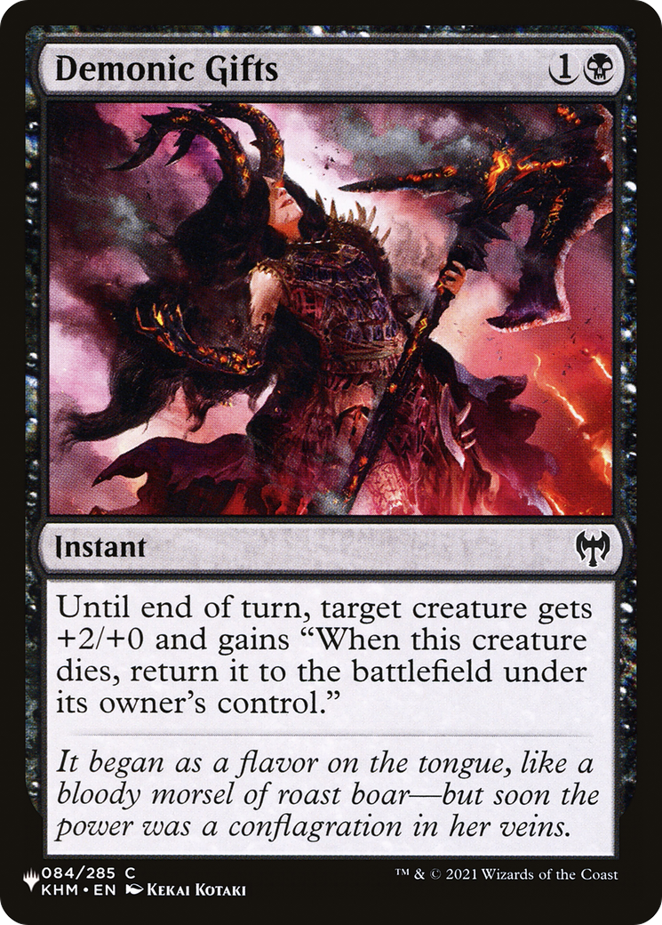 Demonic Gifts [The List] | Devastation Store
