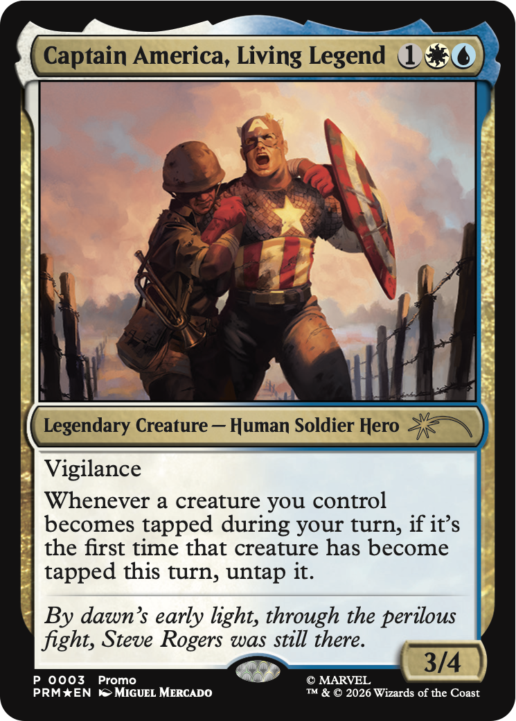Captain America, Living Legend [Media Promos] | Devastation Store
