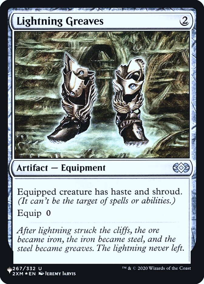 Lightning Greaves [Secret Lair: Heads I Win, Tails You Lose] | Devastation Store