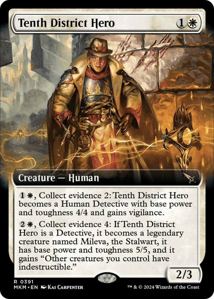 Tenth District Hero (Extended Art) [Murders at Karlov Manor] | Devastation Store