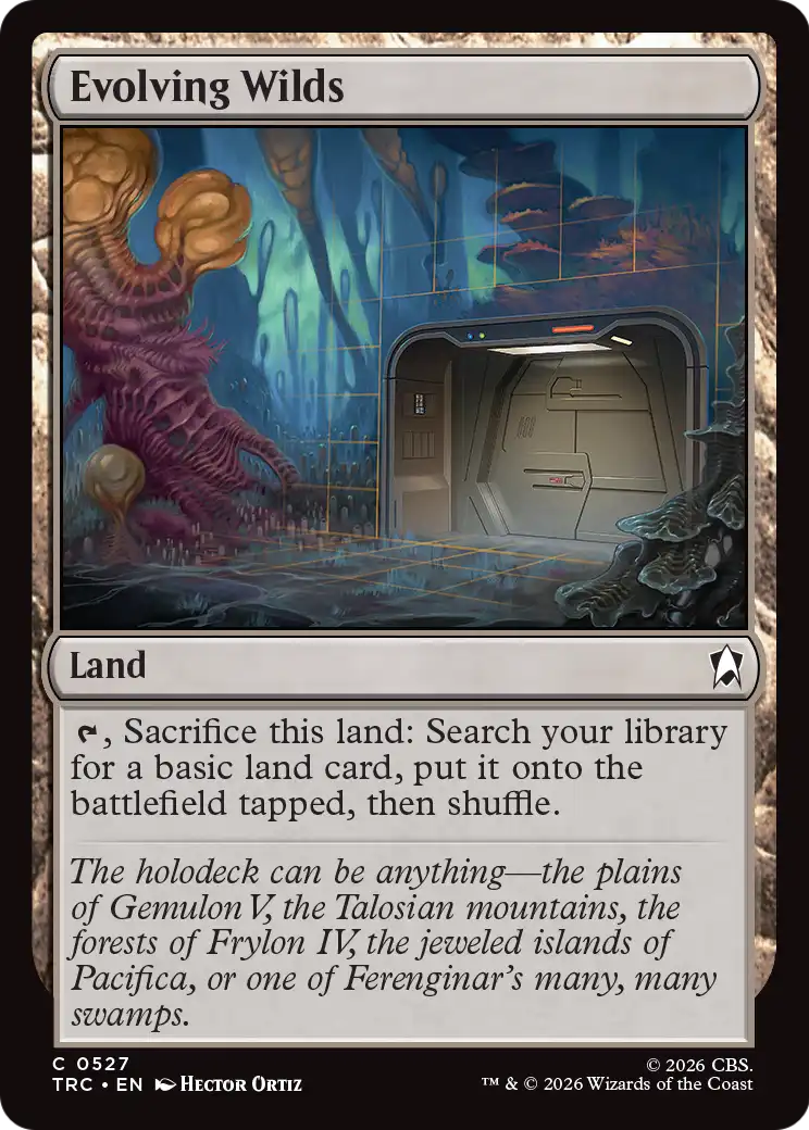 Evolving Wilds (Surge Foil) [Star Trek Commander] | Devastation Store