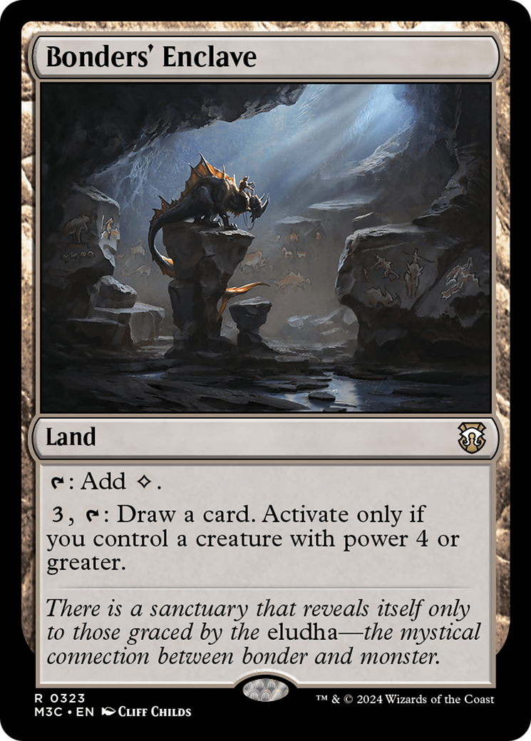 Bonders' Enclave (Ripple Foil) [Modern Horizons 3 Commander] | Devastation Store