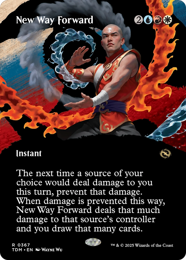 New Way Forward (Borderless) [Tarkir: Dragonstorm] | Devastation Store