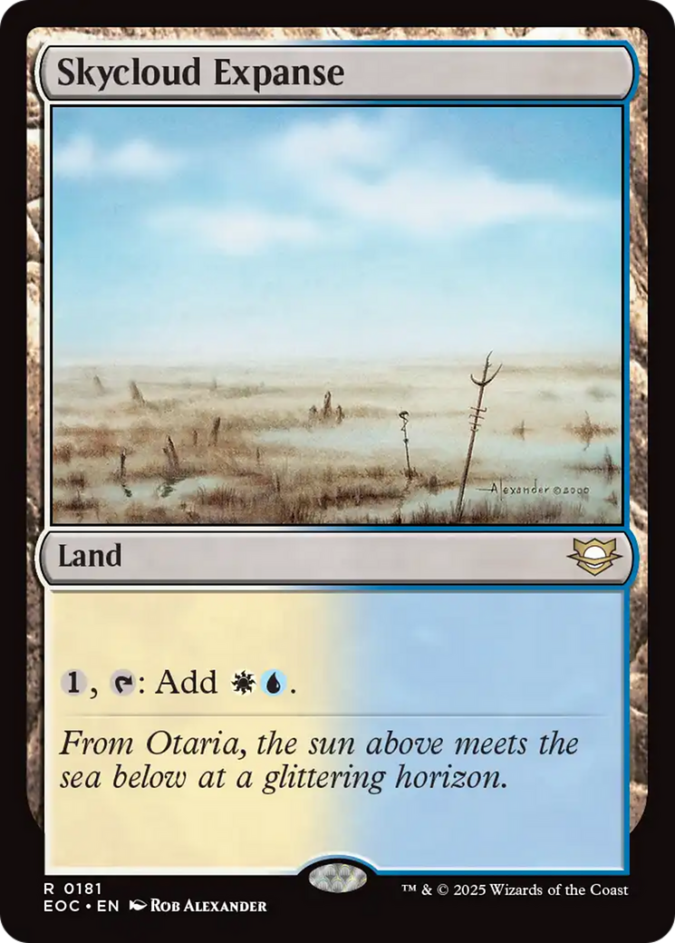 Skycloud Expanse [Edge of Eternities Commander] | Devastation Store