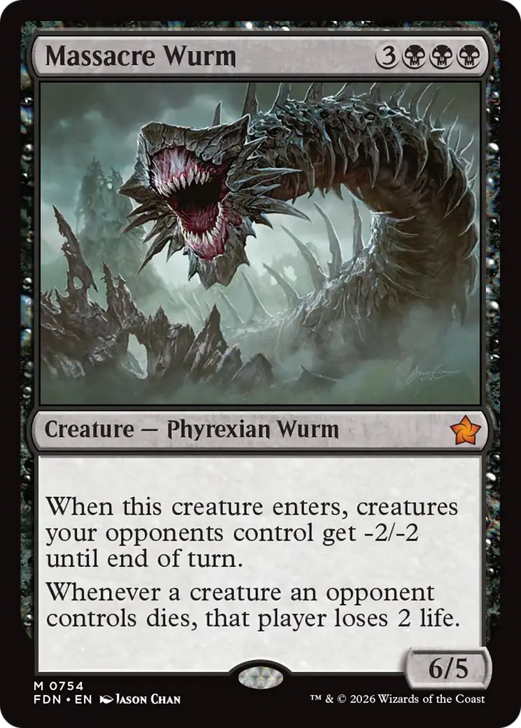 Massacre Wurm (0754) [Foundations] | Devastation Store