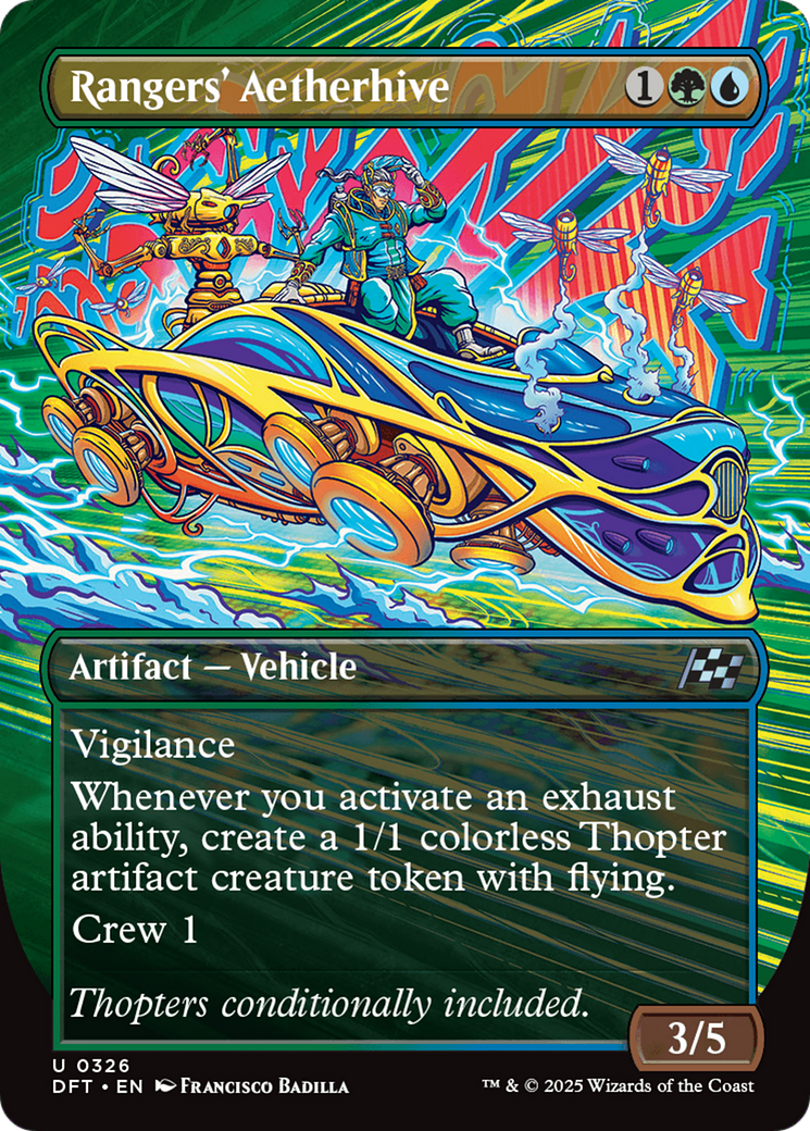 Rangers' Aetherhive (Borderless) [Aetherdrift] | Devastation Store