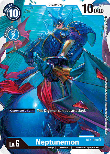 Neptunemon [BT5-030] [Battle of Omni] | Devastation Store