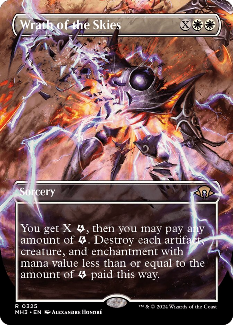 Wrath of the Skies (Borderless) [Modern Horizons 3] | Devastation Store