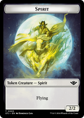 Spirit // Plot Double-Sided Token [Outlaws of Thunder Junction Tokens] | Devastation Store