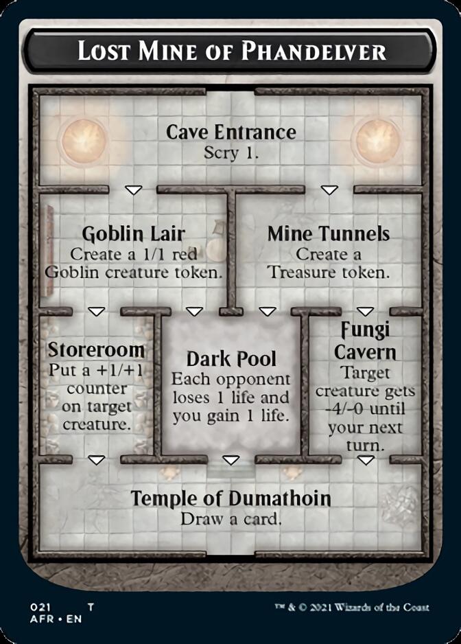 Dungeon of the Mad Mage // Lost Mine of Phandelver Double-Sided Token [Dungeons & Dragons: Adventures in the Forgotten Realms Tokens] | Devastation Store