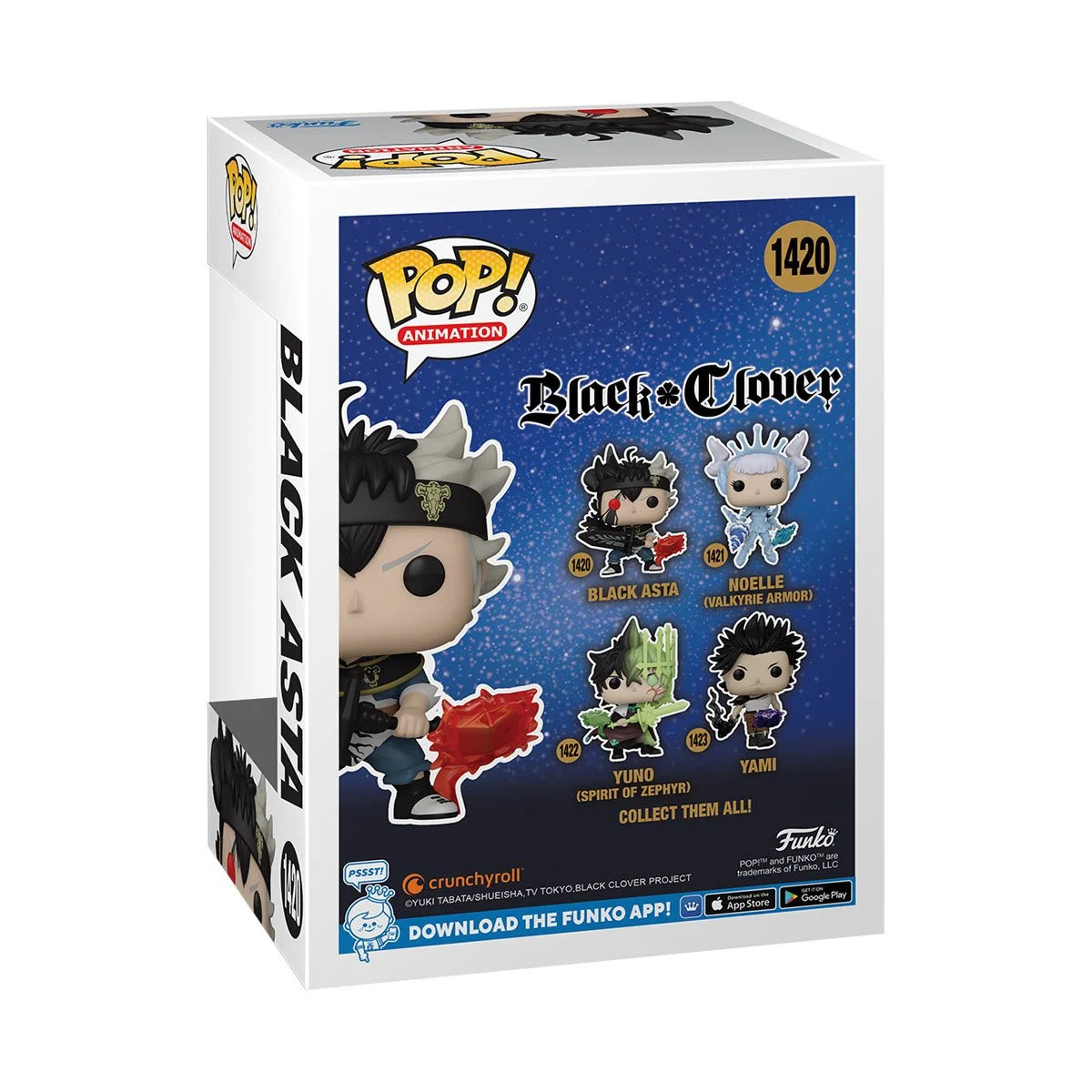 Funko Pop Black Clover Black Asta #1420 | Devastation Store