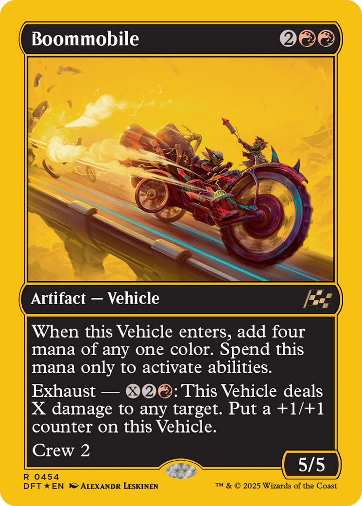 Boommobile (First-Place Foil) [Aetherdrift] | Devastation Store