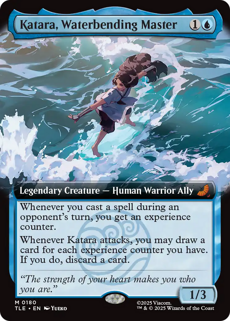 Katara, Waterbending Master (Extended Art) [Avatar: The Last Airbender: Eternal-Legal] | Devastation Store