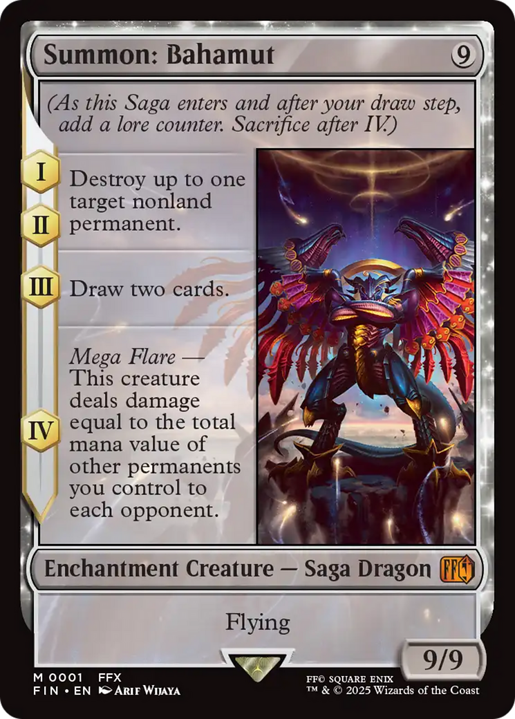 Summon: Bahamut [FINAL FANTASY] | Devastation Store