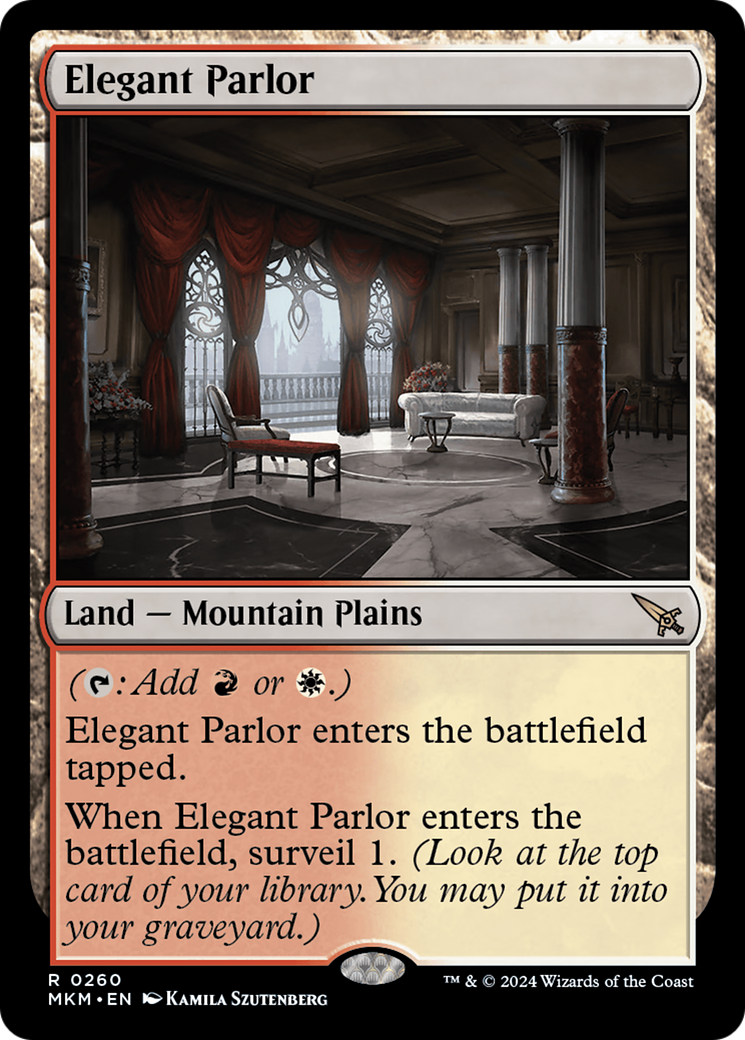 Elegant Parlor [Murders at Karlov Manor] | Devastation Store