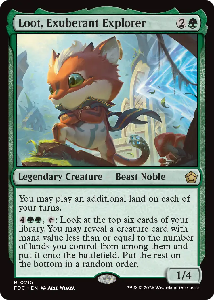 Loot, Exuberant Explorer [Foundations Commander] | Devastation Store